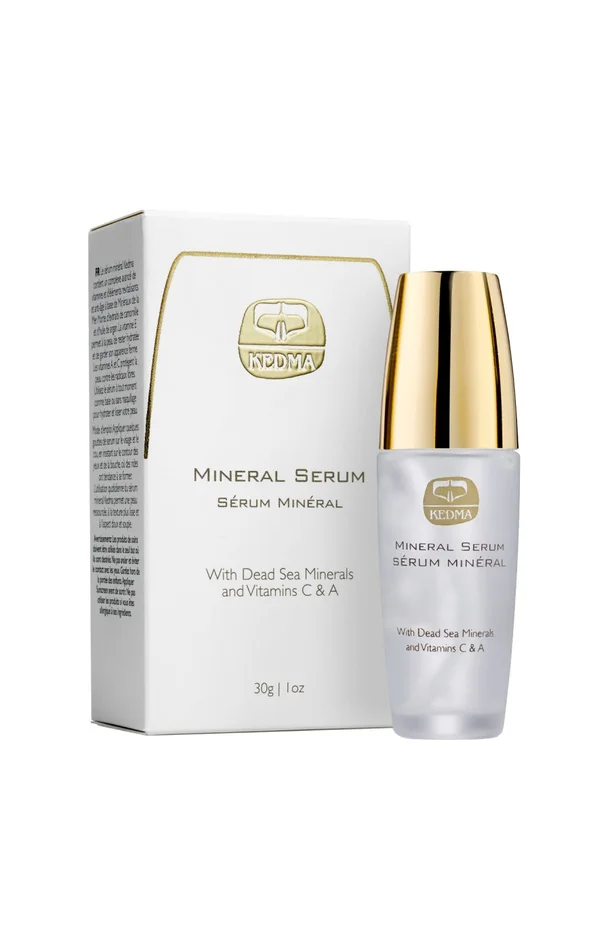 Sérum anti-âge – Minéraux de la mer Morte , camomille & huile d’argan – Visage – 30 ml