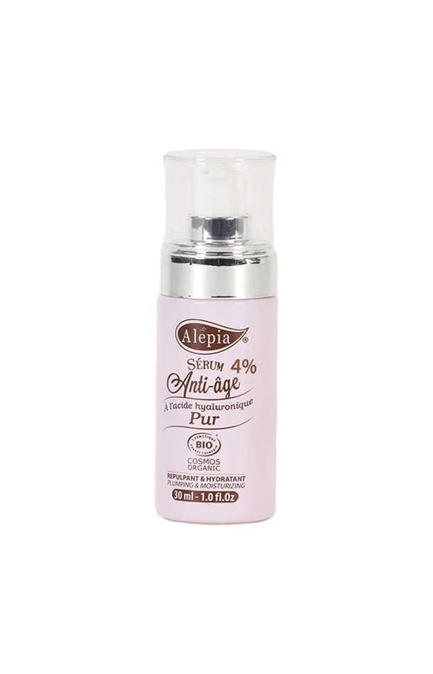Sérum anti-âge bio – Acide hyaluronique – Peaux matures – 30 ml