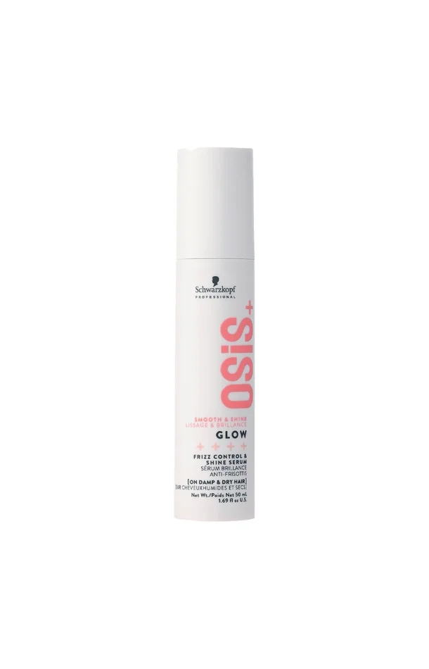 Sérum anti-frisottis – Osis+ – Glow – Cheveux ternes & indisciplinés – 50 ml