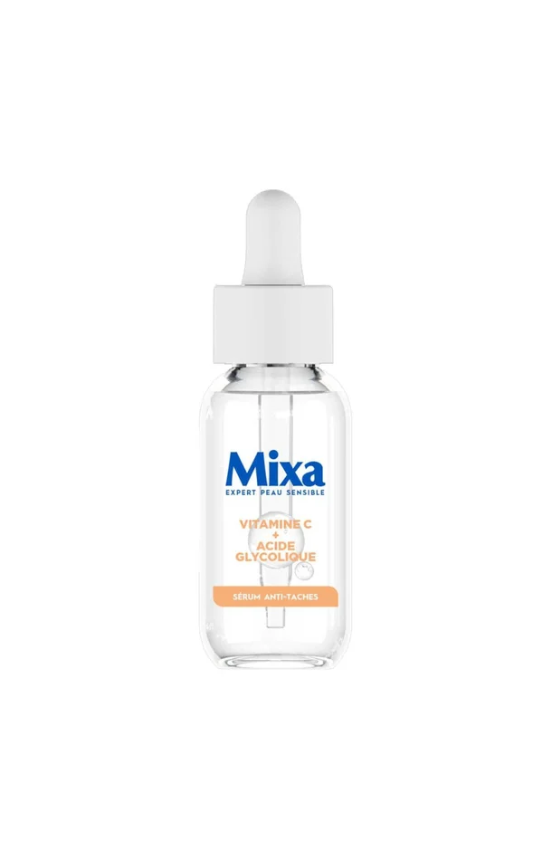 Sérum anti-tâches – Acide glycolique & vitamine C – Peaux ternes & sensibles