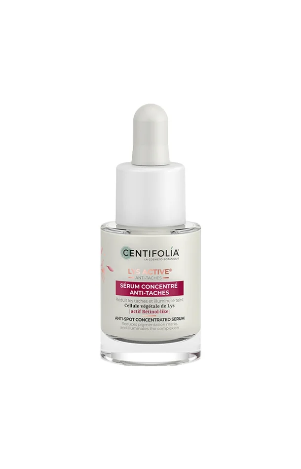 Sérum anti tâches bio – Lys & rétinol – Visage – 15 ml