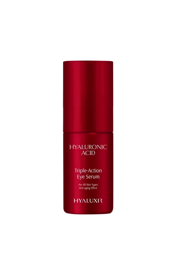 Sérum contour des yeux triple action – Acide hyaluronique & vitamine C