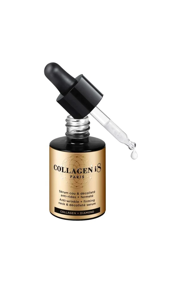 Sérum cou & décolleté – Anti-rides & fermeté – Collagène marin & diamant