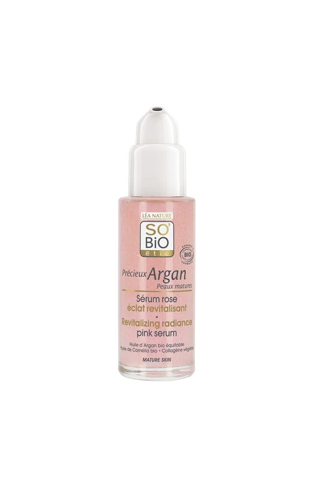 Sérum éclat revitalisant bio – Précieux Argan – Peaux matures