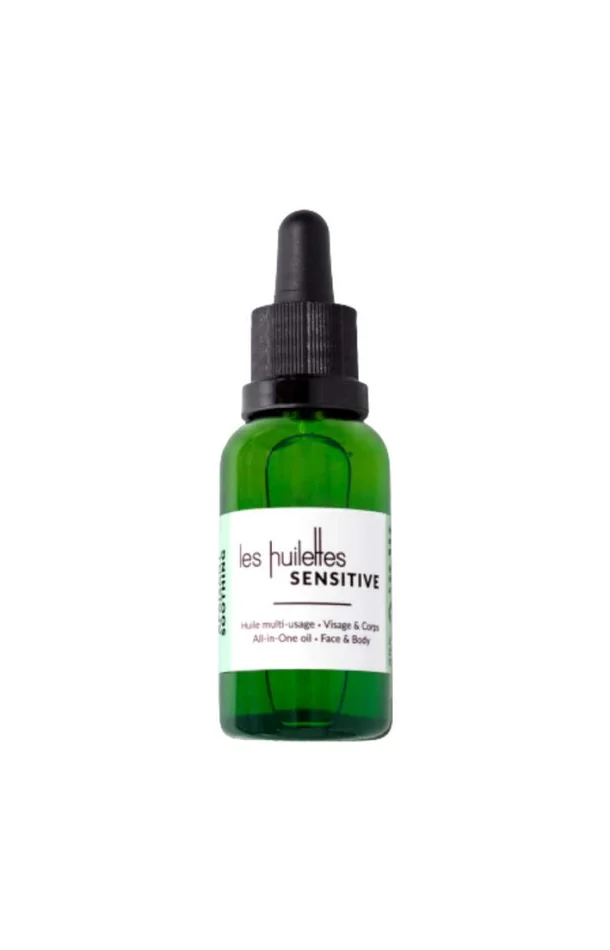 Sérum en huile apaisante & illuminatrice bio – Vitamine E & beta carotène – 30 ml