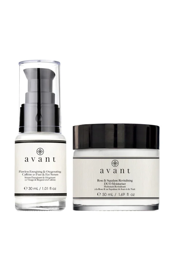 Sérum énergisant oxygénant & crème hydratante revitalisante – Visage