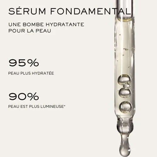 Sérum fondamental – Acide hyaluronique & extraits de thé – Visage – 30 ml