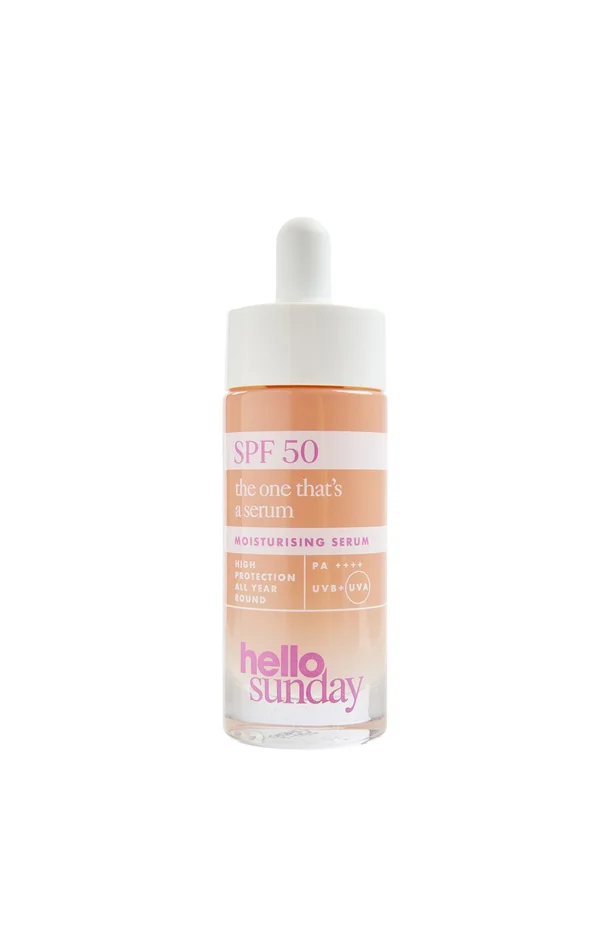 Sérum hydratant SPF 50 – Acide hyaluronique & vitamine C – 30 ml