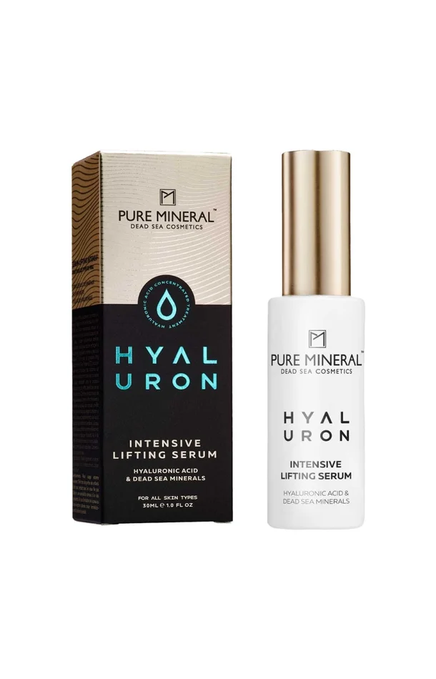 Sérum liftant intense – Acide hyluronique & minéraux de la Mer Morte – 30 ml
