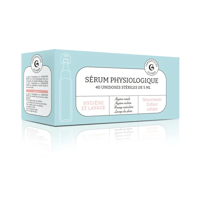 SÉRUM PHYSIOLOGIQUE