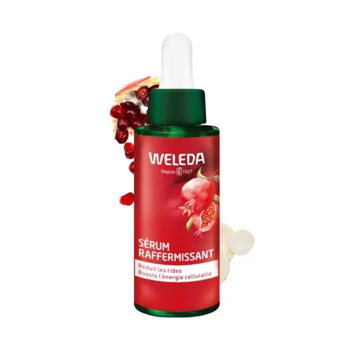 SERUM RAFFERMISSANT GRENADE PEPTIDES DE MACA BIO 30ML WELEDA