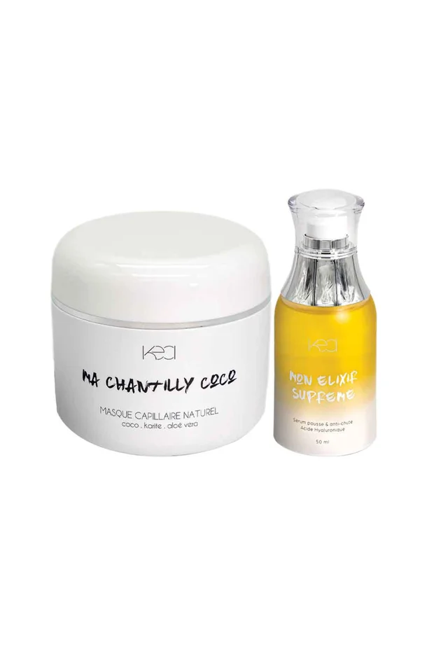 Sérum régénérant 50 ml & masque nourissant 300 ml – 2 produits
