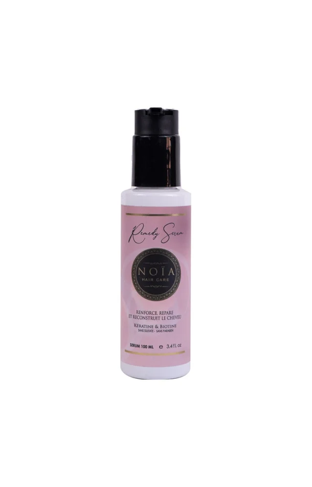 Sérum renforçant & réparateur – Kératine & biotine – Cheveux abîmés – 100 ml