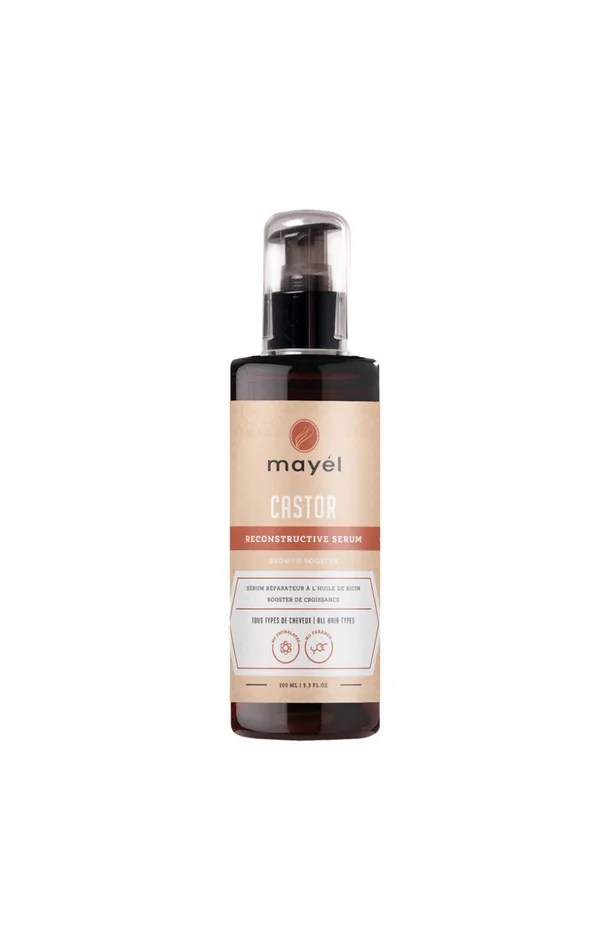Sérum réparateur – Huile de ricin – Cheveux – 100 ml