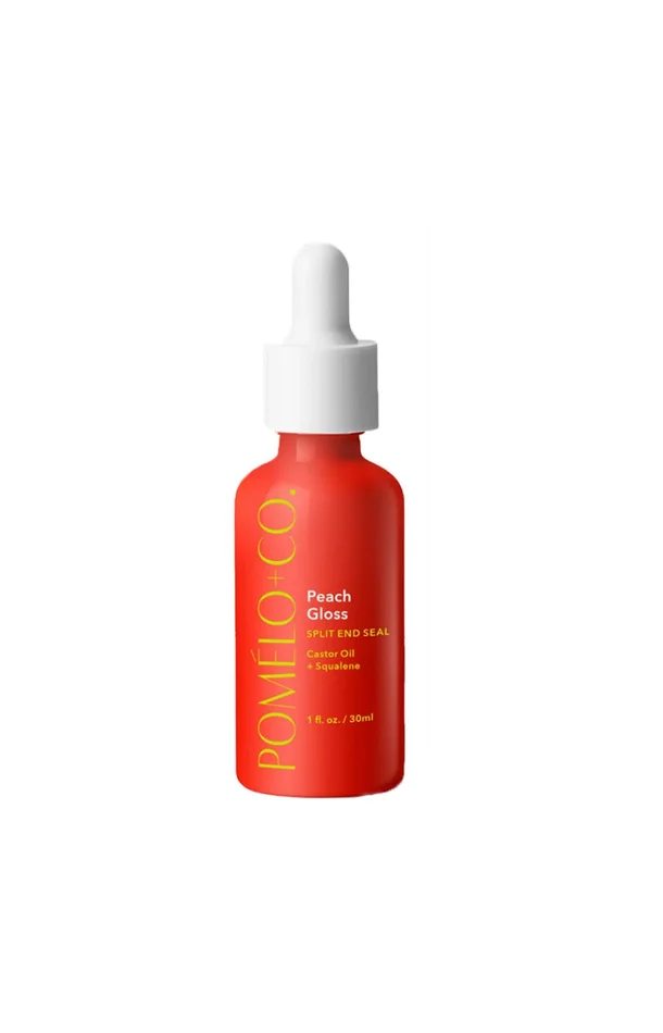 Sérum réparateur – Huile de ricin – Peach Gloss – Cheveux abîmés – 30 ml