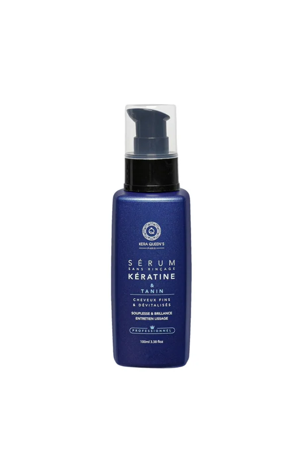 Sérum souplesse & brillance – Kératine & tanin – Cheveux fins & dévitalisés – 100 ml