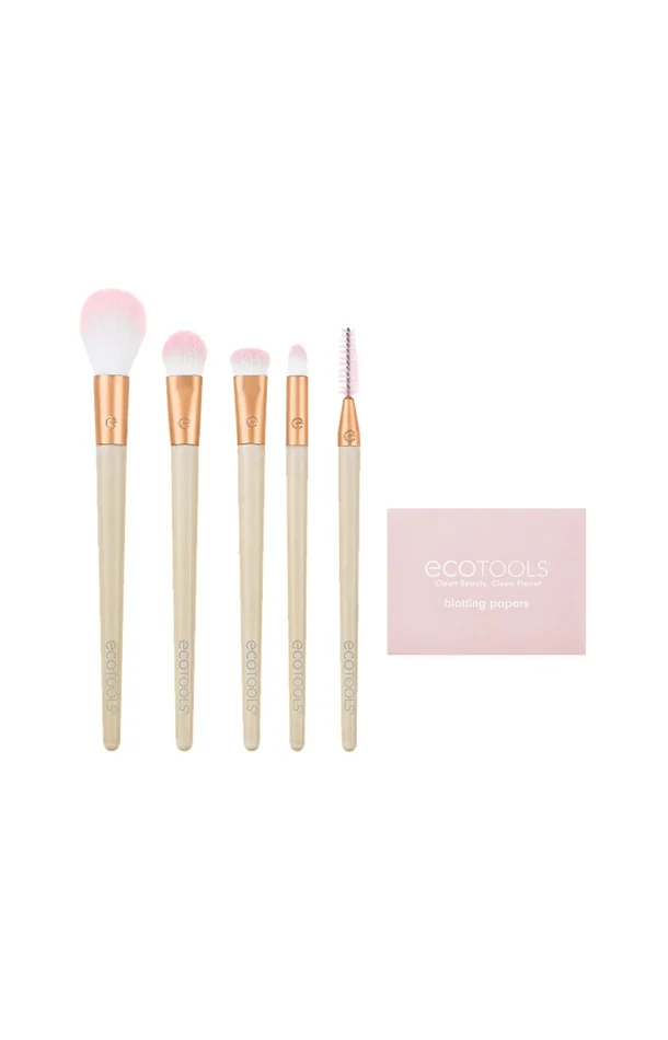 Set de 5 pinceaux & 1 buvard – Teint & yeux