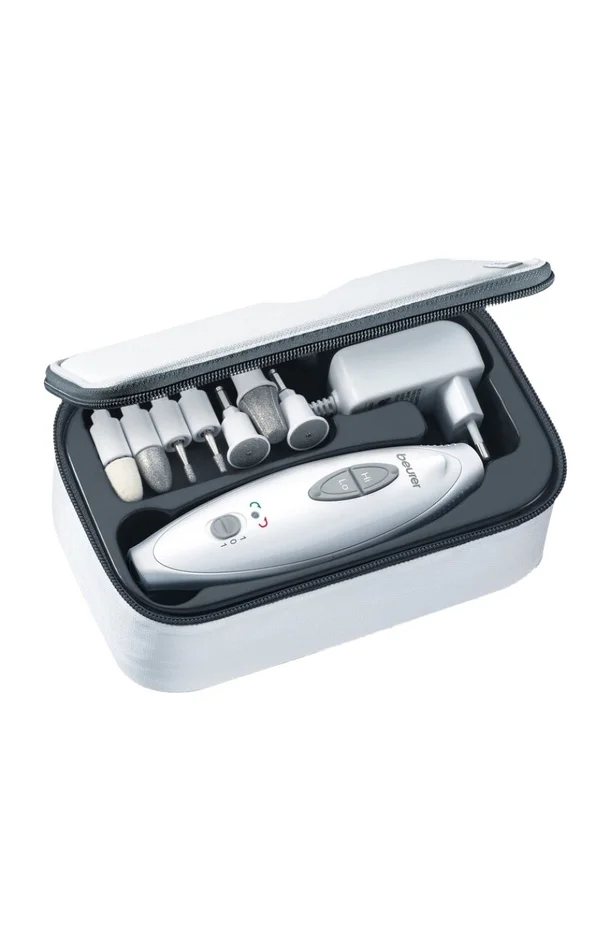 Set manucure & pédicure – 7 embouts + une pochette