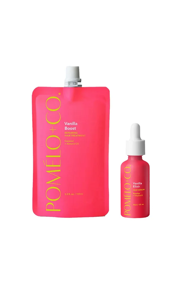 Set Vanilla – Masque & sérum – Cheveux abîmés