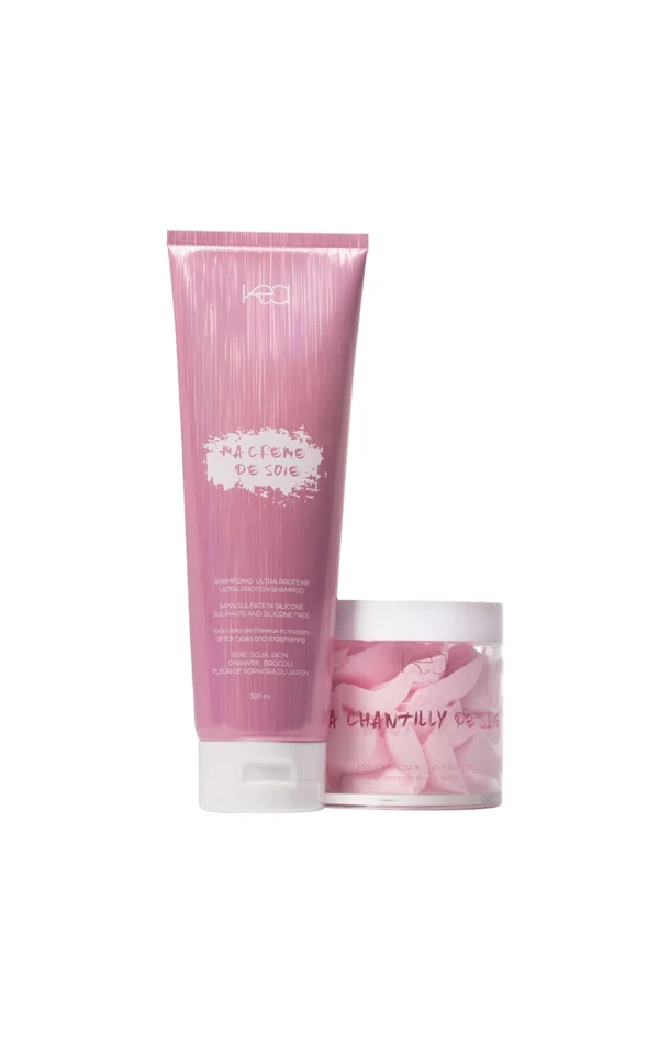 Shampoing & masque revitalisants – Soie