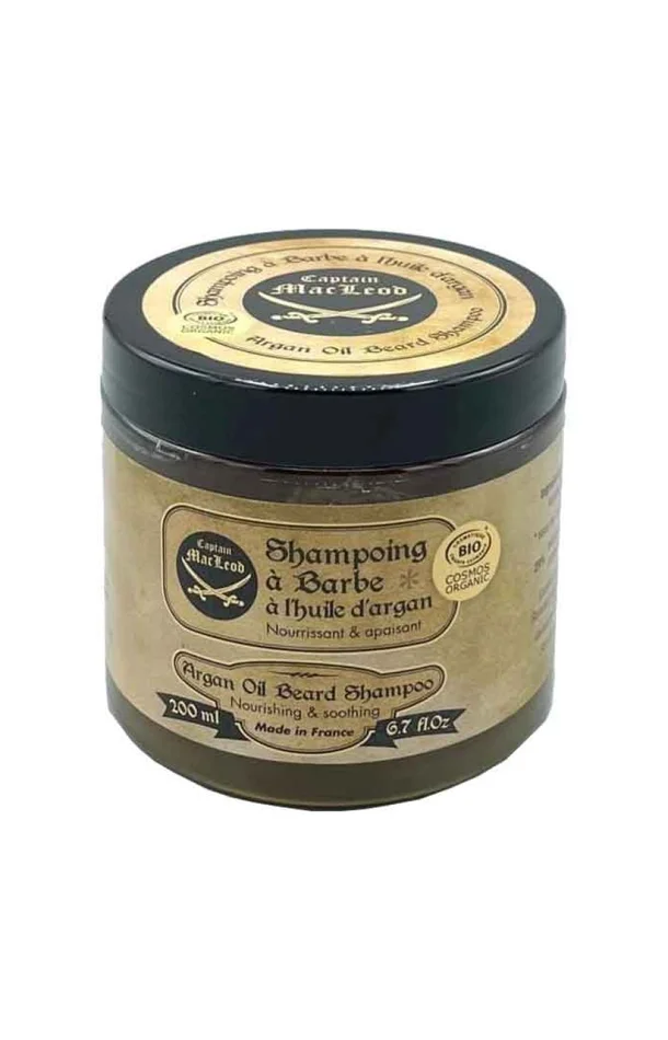 Shampoing à barbe bio – Huile d’argan – Homme
