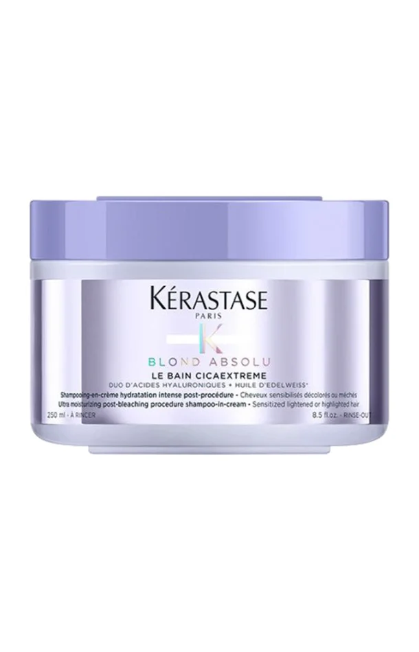 Shampoing-crème nourrissant – Blond Absolu – Acide hyaluronique – Cheveux blonds – 250 ml
