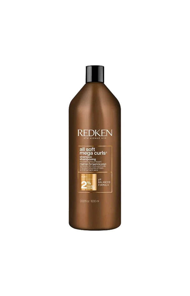 Shampoing hydratant – All Soft Mega Curls – Aloe vera – Cheveux bouclés & ondulés