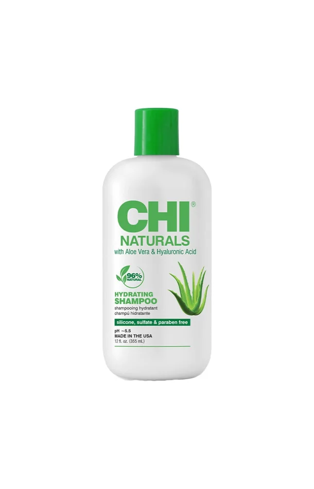 Shampoing hydratant – Aloe vera & acide hyaluronique – Cheveux secs – 355 ml