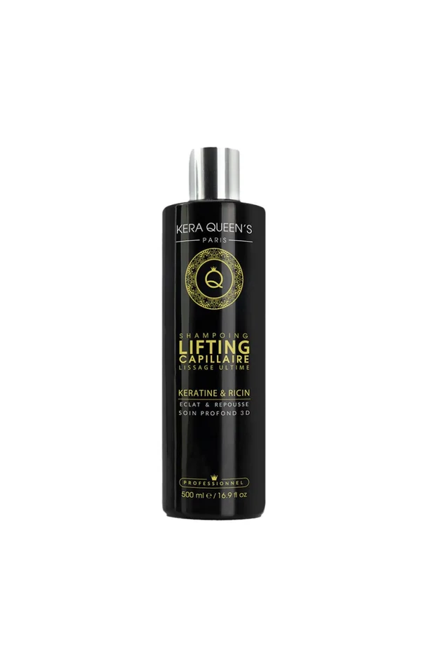 Shampoing lifting capillaire éclat & repousse – Kératine & ricin – 500 ml