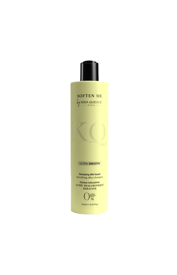 Shampoing lissant – Kératine & acide hyaluronique – Cheveux indisciplinés – 250 ml