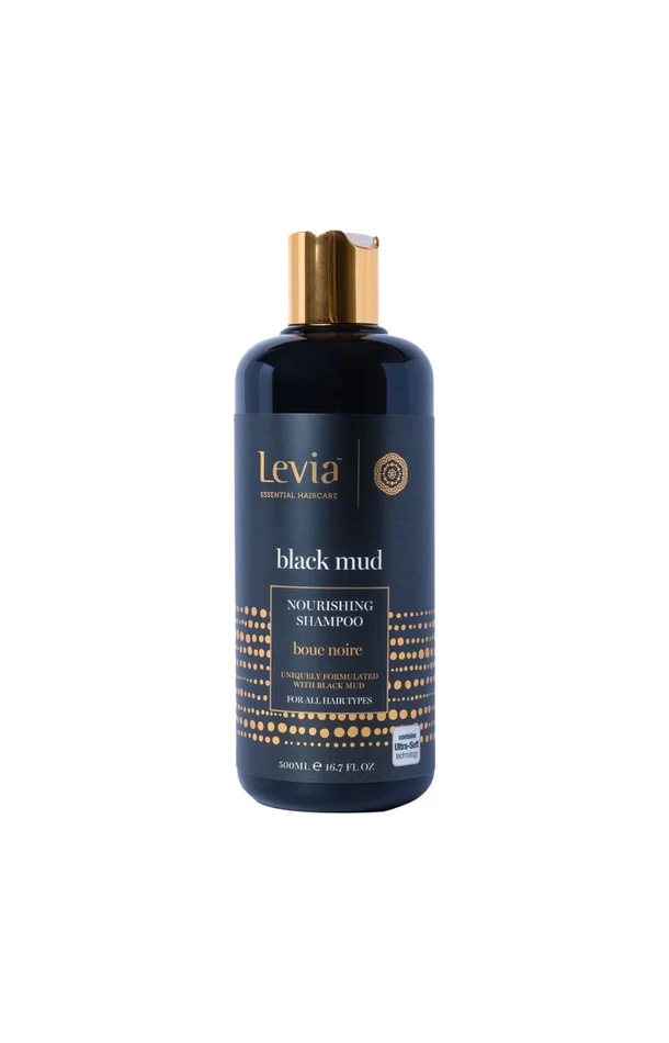 Shampoing nourrissant – Boue noire de la mer Morte – 500 ml