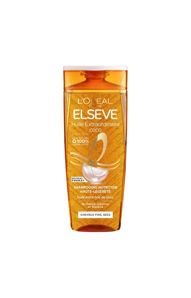 Shampoing nourrissant – Huile de coco – Cheveux normaux – 300 ml
