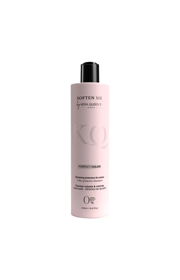 Shampoing protecteur de couleur – Grenade & pépins de raisins – Cheveux colorés & méchés – 250 ml