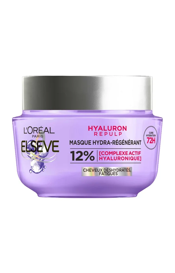 Shampoing ré-hydratant – Acide hyaluronique – Cheveux déshydratés – 310 ml