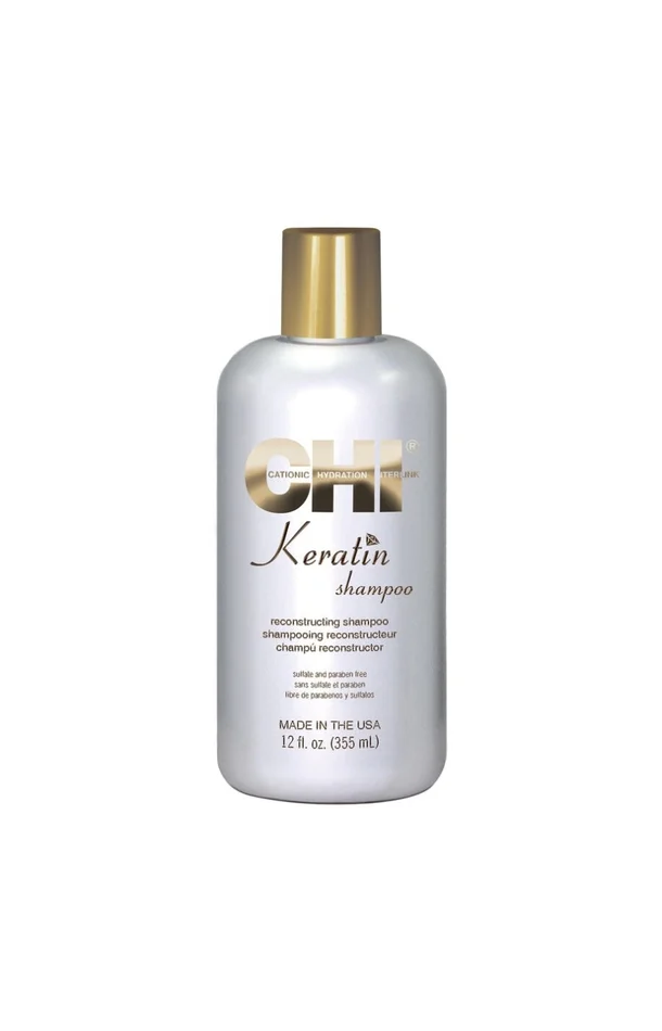 Shampoing reconstructeur à la kératine – Cheveux abîmés
