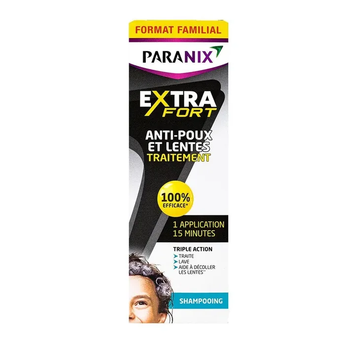Shampooing anti-poux & lentes extra fort 300ml