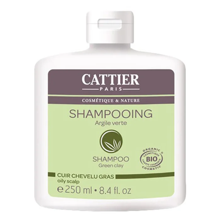 Shampooing Argile Verte – Cuir Chevelu Gras 250 ml
