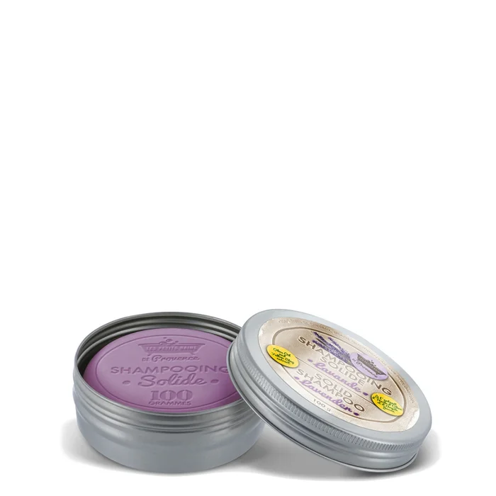 Shampooing Solide & sa Boite en Métal – Parfum Lavande