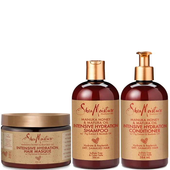 SHEA MOISTURE MANUKA HONEY & MAFURA OIL GAMME COMPLÈTE