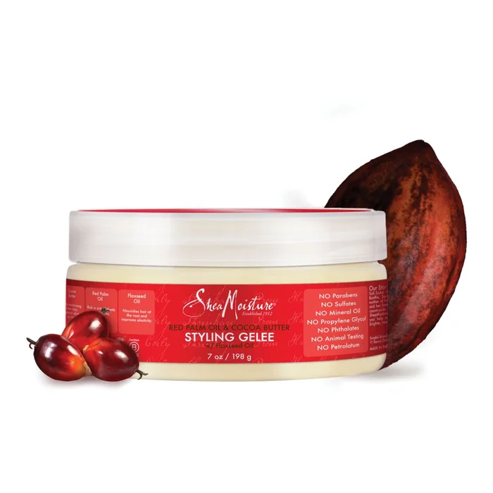 SHEA MOISTURE RED PALM OIL & COCOA BUTTER ≡ Gelée Coiffante