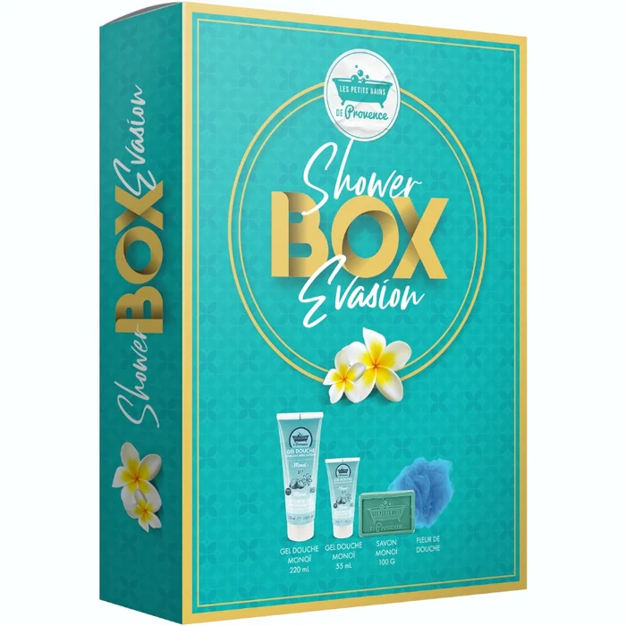 Shower Box Evasion – Coffret Gel Douche Monoï