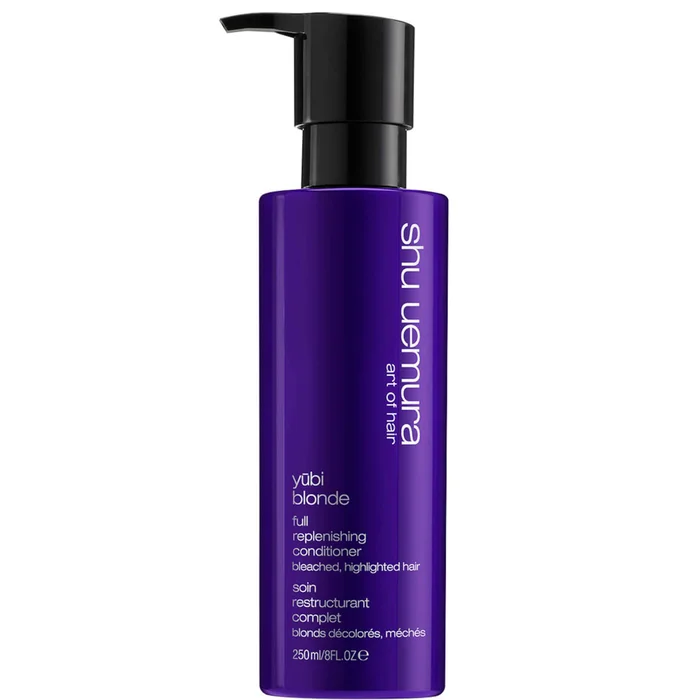 Shu Uemura Art of Hair Yubi Blonde Soin Restructurant Complet pour Cheveux Blonds Décolorés ou Méchés 250 ml