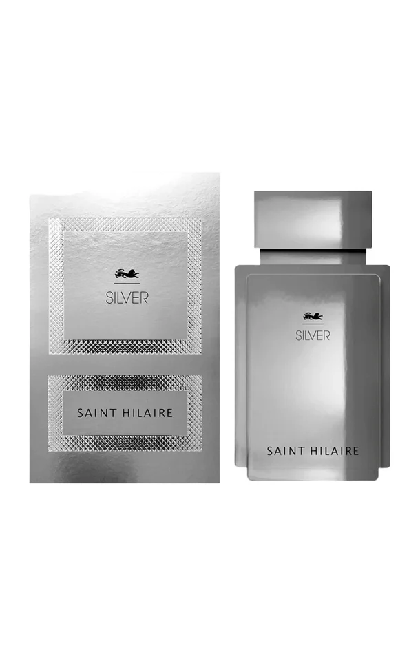 Silver Eau de parfum – Boisé ambré – Homme