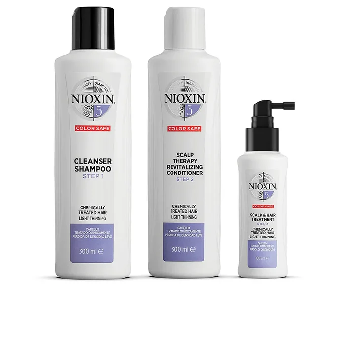 SISTEMA 5 – Kit – Tratamiento para Cabello Tratado con Químicos debilitado 3 pz