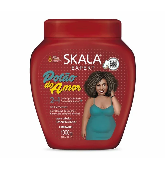Skala Crème de Traitement Capillaire Potão do Amor 1000 g