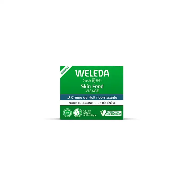 SKIN FOOD CREME NUIT NOURRISSANTE BIO 40ML WELEDA