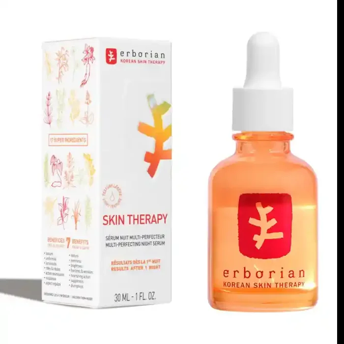 SKIN THERAPY SERUM NUIT MULTI-PERFECTEUR 30ML ERBORIAN
