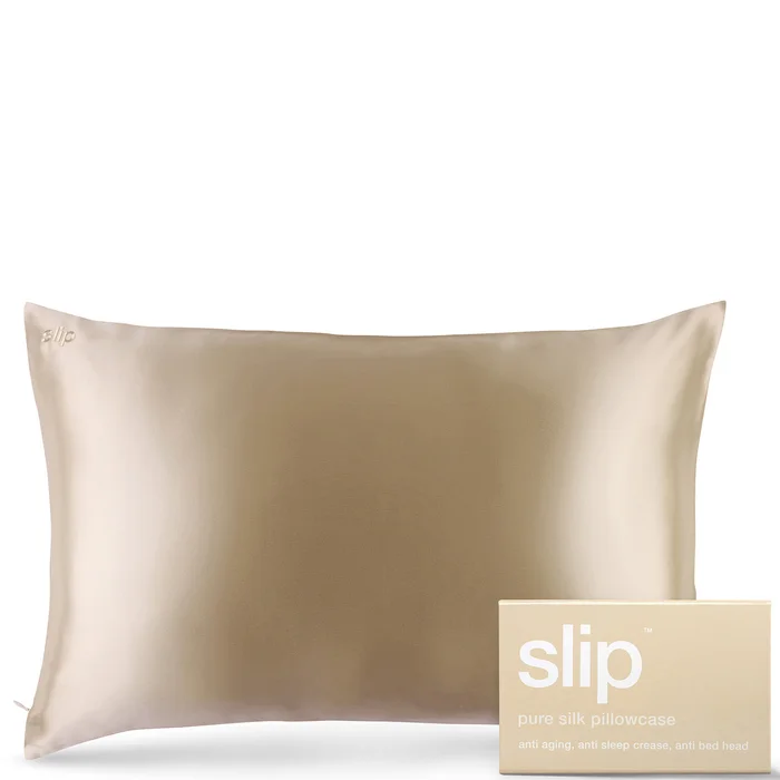 Slip Silk Pillowcase – Queen – Caramel