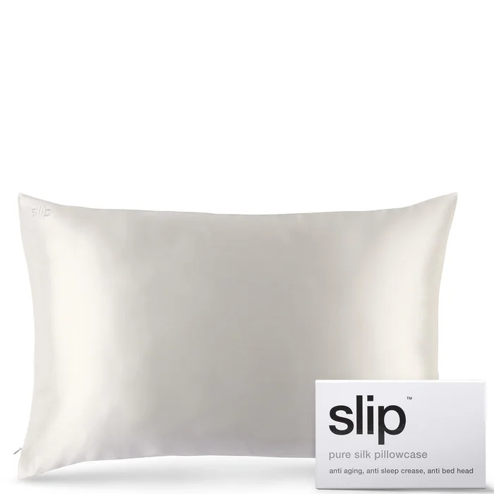 Slip Silk Pillowcase – Queen – White