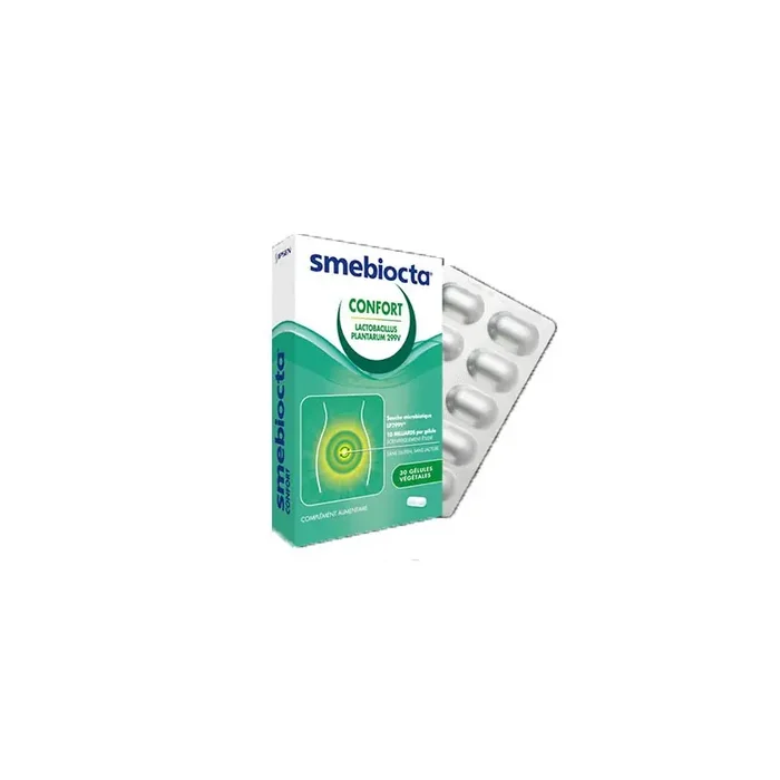 SMEBIOCTA CONFORT LACTOBACILLUS PLANTARUM 299V 30 GELULES VEGETALES